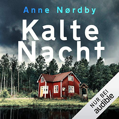 Hörbuch-Cover zum Skandinavien-Thriller von Anne Nordby "Kalte Nacht", Tom Skagen-Reihe Teil 2